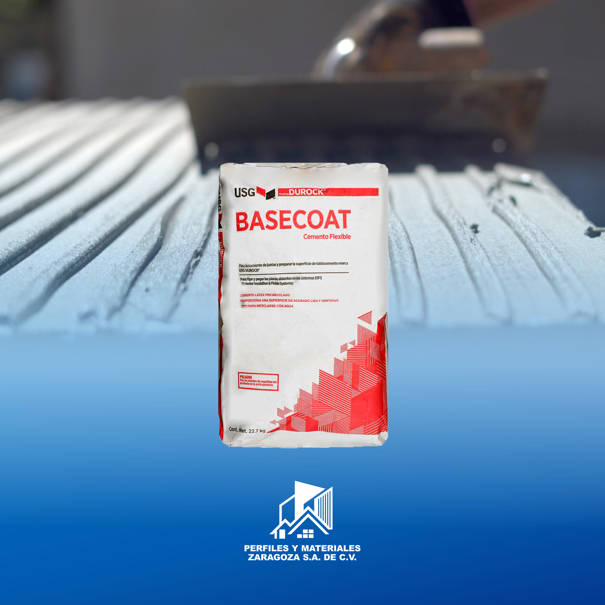 BULTO DE BASECOAT  USG 22KG