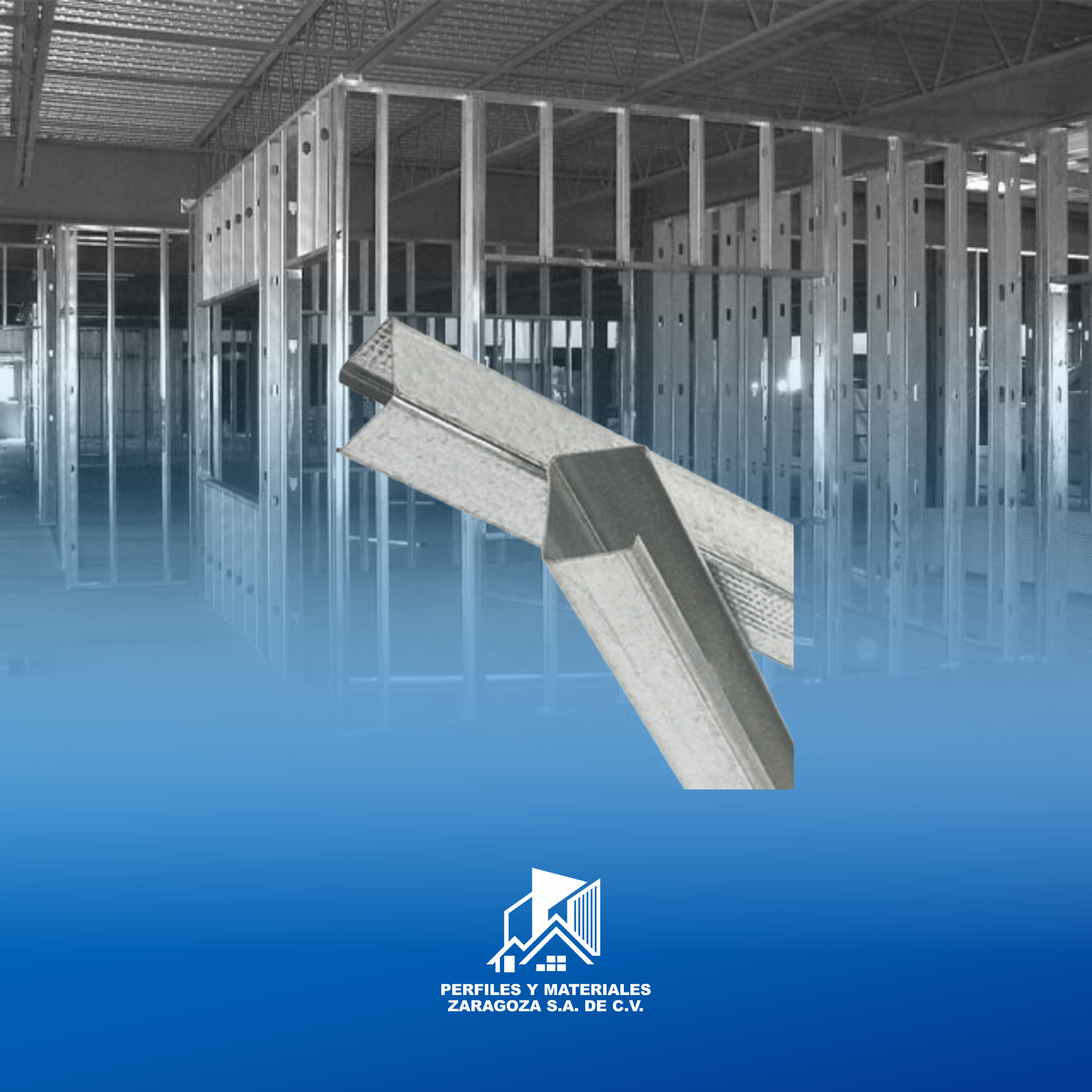 POSTE C-26 GALVANIZADO